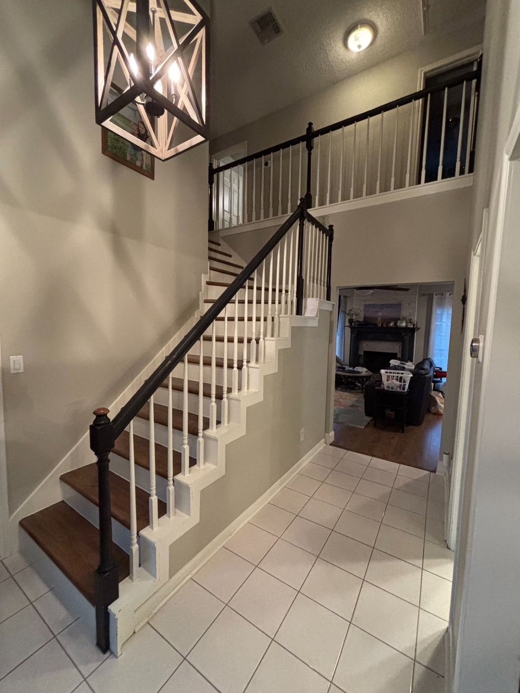 Staircase — full view from foyer