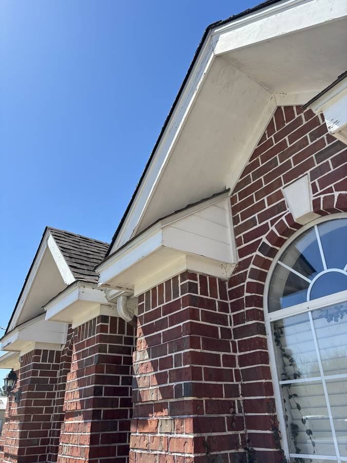 Exterior trim — before