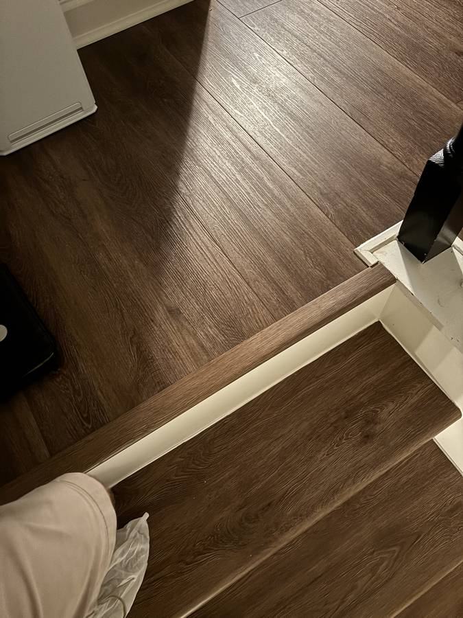 Staircase before renovation