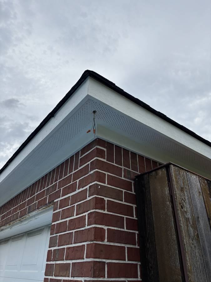 New soffit corner detail