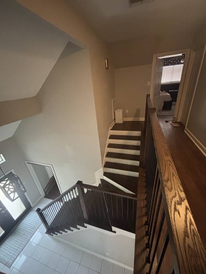 Staircase from above